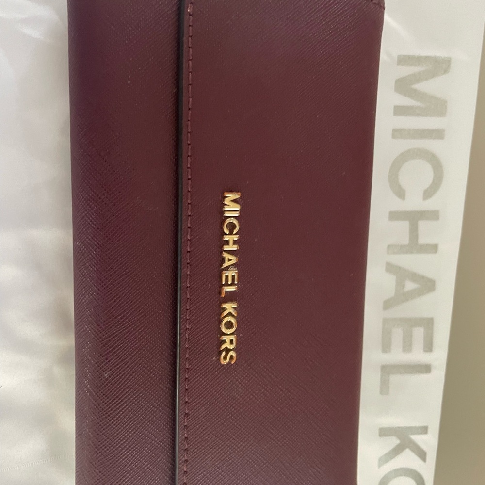 Michael Kors Burgundy Wallet